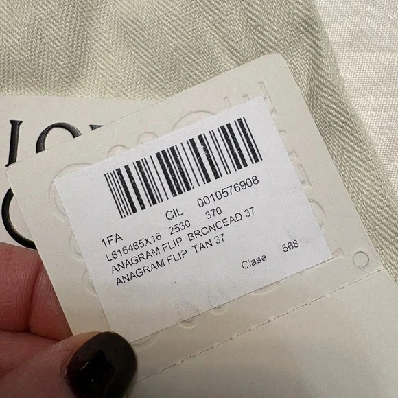 Loewe Anagram Flip Sandal - 37 - good condition with worn soles - Picture 5 of 6